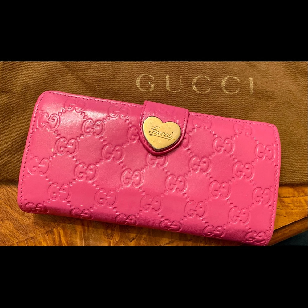 Gucci GG Monogram Continental Wallet